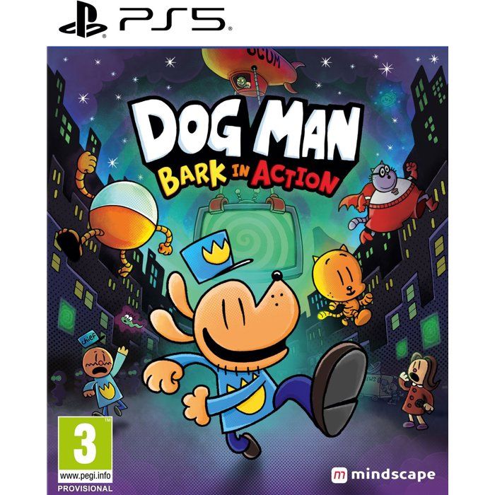 Dog Man Bark in Action Jeu PS5