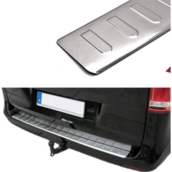 Protecteur Pare-Chocs Arrière Pour Vito Classe V W447 Depuis 2014 Acero Inoxydable Mat Protection Pour Bord De L'Coffre De Charge