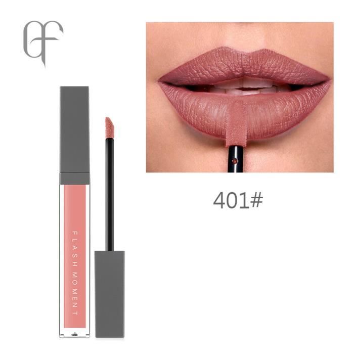 Rouge à lèvres longue durée imperméable mat brillant à lèvres liquide pour lèvres Cosmetic A195