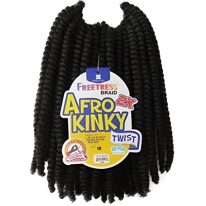 Free Tress 2X AFRO KINKY TWIST # 4 (Marron)