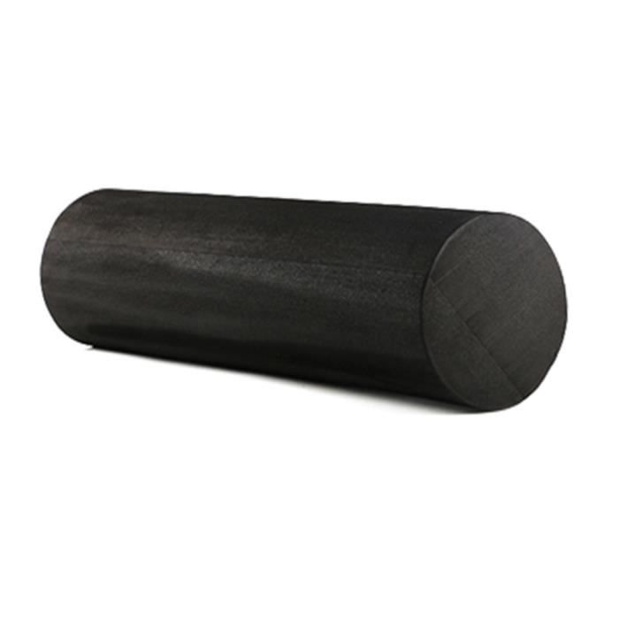 45 cm Yoga Pilates massage fitness gym solide rouleau colonne de yoga brillant DPP70215566BK