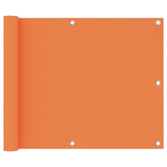 NEW Elégant PARAVENT extérieur Séparation de pièces Décor Moderne- Écran de jardin Paravent de Balcon Brise Vue Orange 75x300 2187