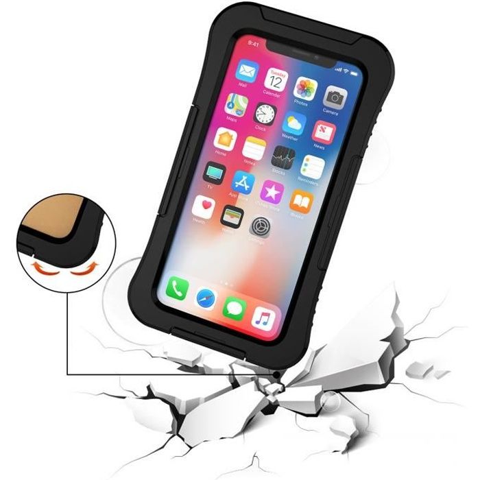 Coque iPhone X / XS Protection étanche IP68 Waterproof Antichocs