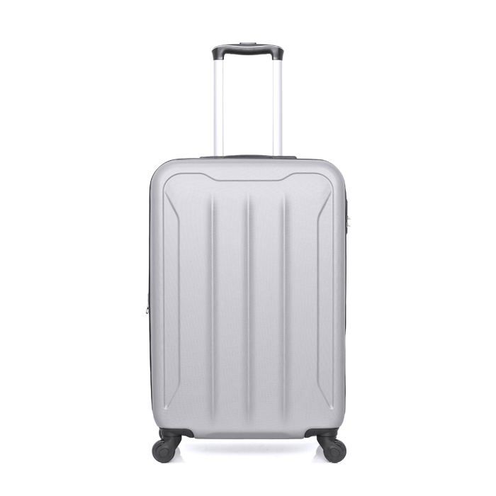 HERO – VALISE WEEK-END - ABS – 65cm – 4 roues – PIRIN-S – GRIS