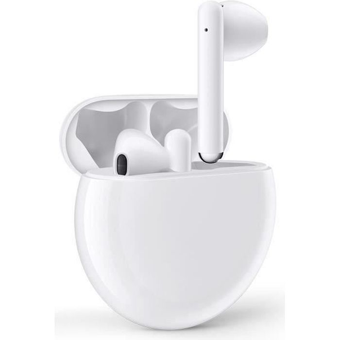 HUAWEI Freebuds 3 Écouteurs Sans Fil- Bluetooth- Blanc