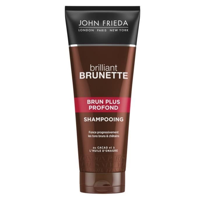 JOHN FRIEDA Shampooing Brun Plus Profond Brilliant Brunette - 250 ml