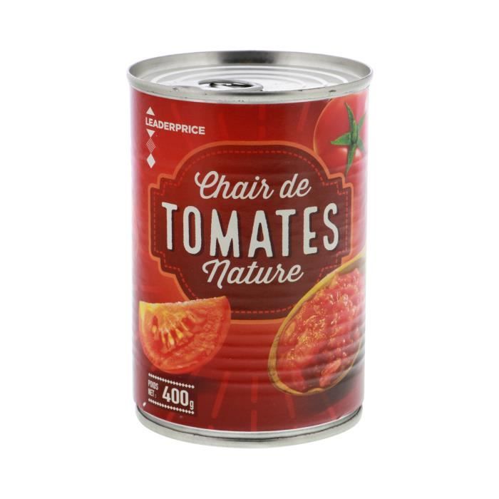 Chair de tomates Leader Price - 400g