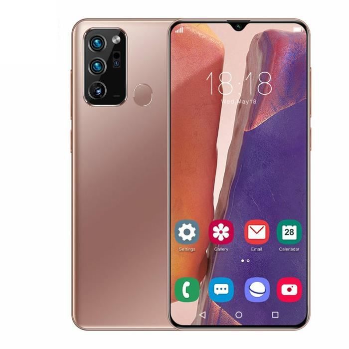 Android Smartphone Note20Ultra 6.5- écran 1+32G Double SIM Empreintes Digitales Face ID