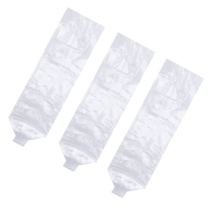 25pcs Cellophane met en sac le d'emballage de poissons en clair pour transport 10x30cm FILET A POISSON - SAC A POISSON