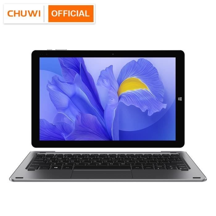 Écran CHUWI Hi10 X 10,1 pouces FHD Intel N4100 Quad Core 6 Go de RAM 128 Go ROM Windows Tablets Dual Band 2.4G Noir Tablette unique