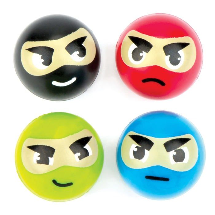 Baker Ross FN483 Balles sensorielles souples - Lot de 4, jouets anti Baker Ross FN483 Balles sensorielles souples - Lot de 4, jouets anti