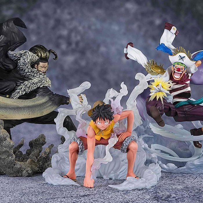STATUE EN RÉSINE luffy Zero Studio une pièce Onigashima en stock