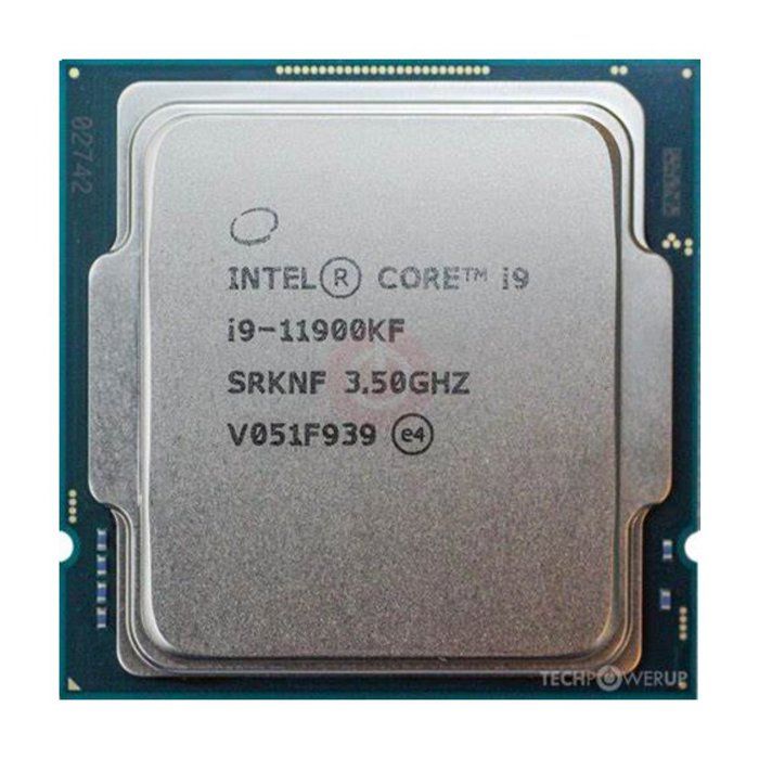 Processeur Intel Core i9 11900KF 14nm LGA1200 35GHz 125W - Intel