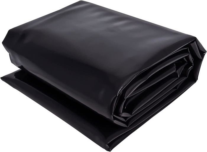 Bâche Pour Bassin Jardin 2M X 6M - Liner Étang PVC HDPE Durable Pour Poissons Koi