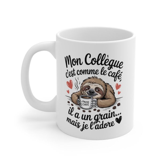 Tasse Mug Cadeau Humour - Mot De Passe - Amusant Dôle Rigolo Collègue Travail Anniversaire