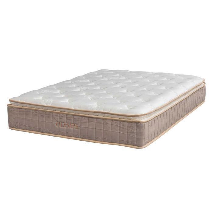 Hamilton Matelas Olympe Double Ressorts Ensachés Mi-Souple 160 x 200 cm