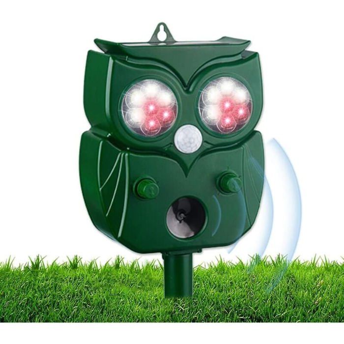 Repulsif Chat Exterieur Répulsif Chat Ultrason 5 Modes Réglable Repulsif
