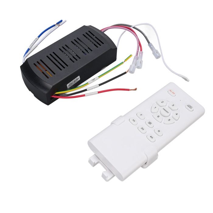 SALALIS remplacement de télécommande de ventilateur de plafond Kit de télécommande de ventilateur de plafond deco detachee - Salalis