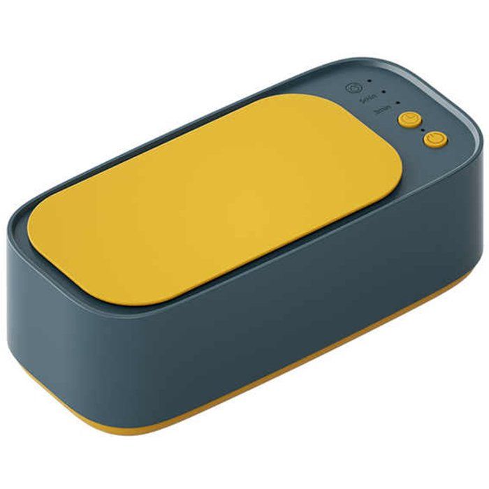 Nettoyeur à ultrasons portable 45 000 kHz avec minuterie pour lunettes petits bijoux et accessoires. Convient également pour les