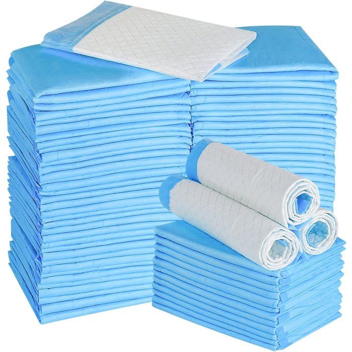 Coussinets de dressage jetables pour animaux - Phoesky - 100 pièces - 45x33 cm - 5 couches - Anti-fuite