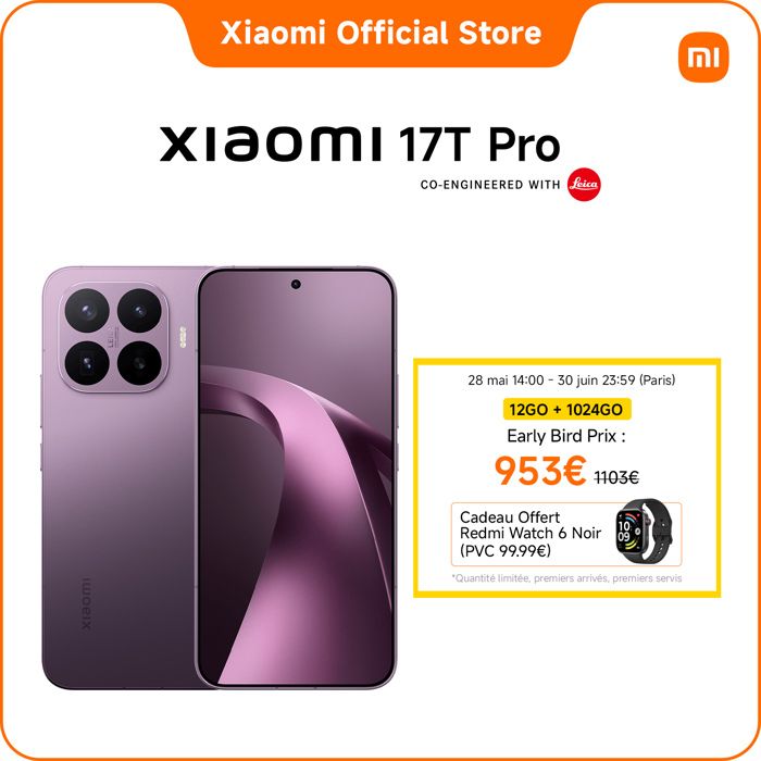 Xiaomi 17T Pro conçu avec Leica - vue 10