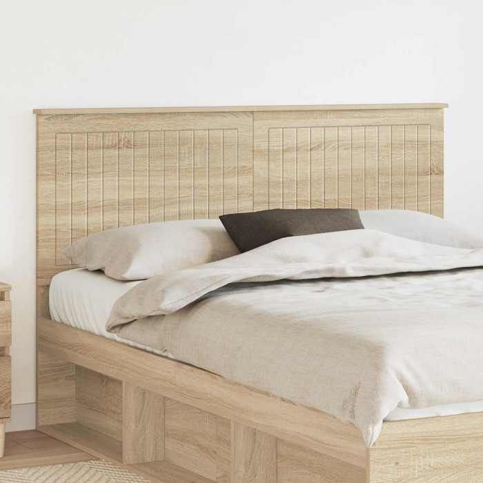 Tête de lit - vidaXL - bois dingénierie - chêne sonoma - 160 cm@bit73r