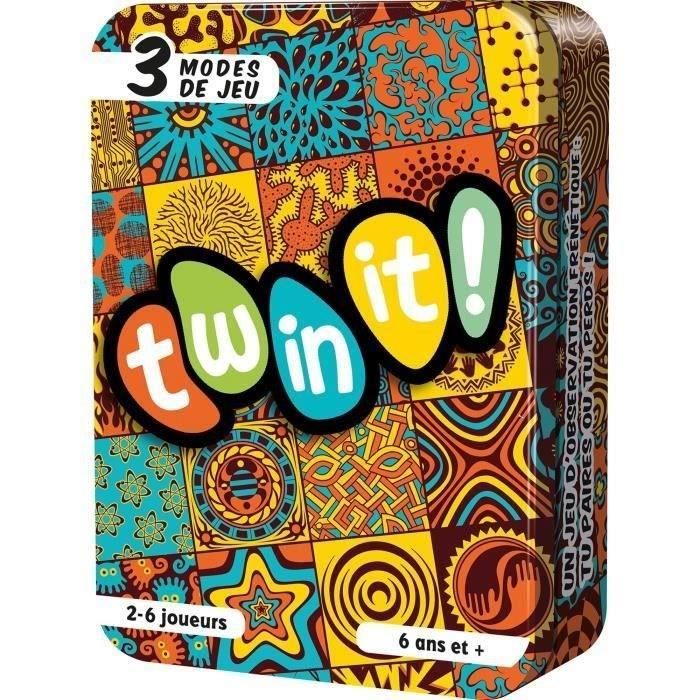 Jeu de société - ASMODEE - Twin It! - Jeu dambiance - 2 joueurs ou plus - 20 min