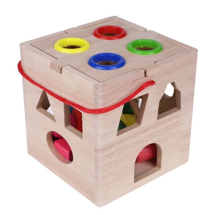 Boite Avec Marteau En Bois En Forme De Maison Jouet Educatif Cadeau Pour Enfants Achat Vente Jouet A Tirer Cdiscount Boite de tsedaka en métal. boite avec marteau en bois en forme de