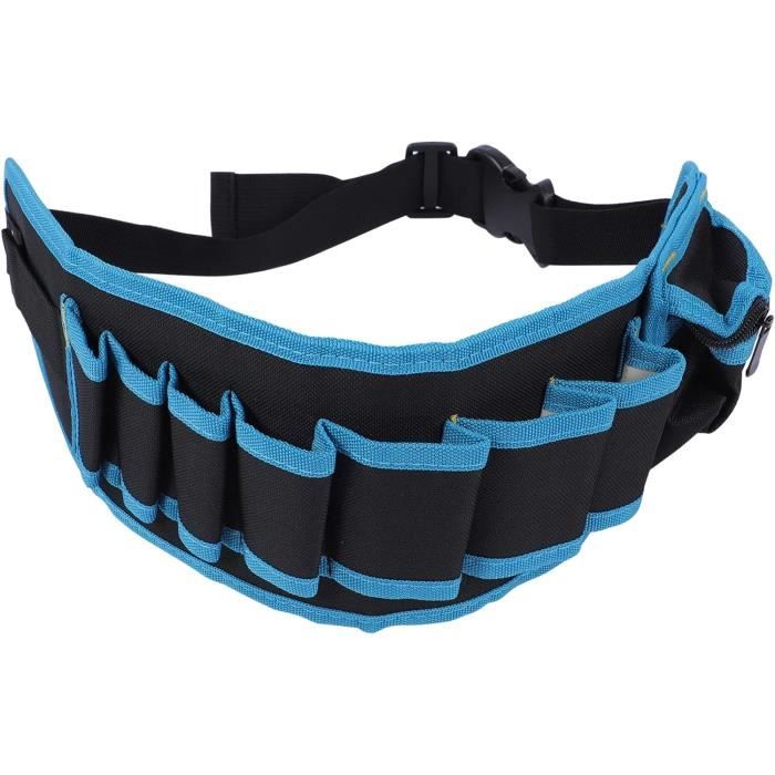 Sac Banane Pour Infirmière / Soignant - Poches Multiples, Réglable - Tissu Oxford Léger - Idéal Pour Outils Et Matériel - 6