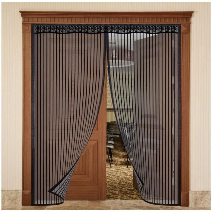Whemyreat Moustiquaire Universelle Magnétique Pour Hayon De Voiture 174x150 Cm - Fermeture Éclair, Filet Anti-Moustiques Pour Camionnettes Et Camping-Cars