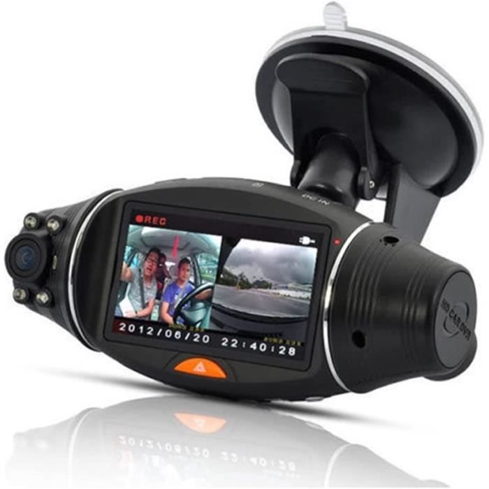 Caméra De Tableau De Bord DVR Full HD 1080P - Enregistrement Boucle, Détection Mouvement Et Installation Facile Pour Voiture