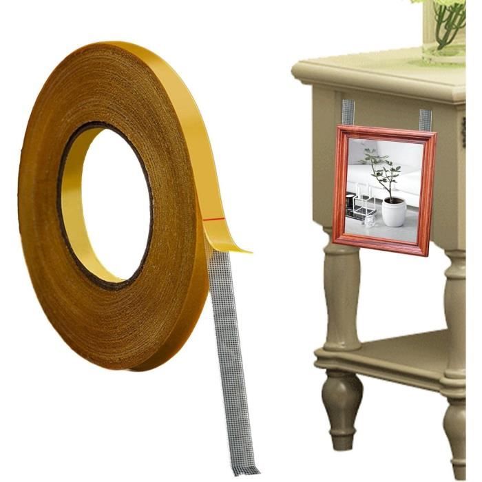 Ruban adhésif Double Face Transparent,Rouleau de Ruban adhésif Double ...