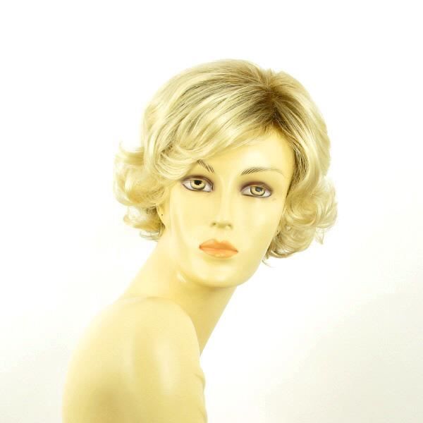 Perruque Valentine YS - Courte, Blonde Méchée - Synthétique