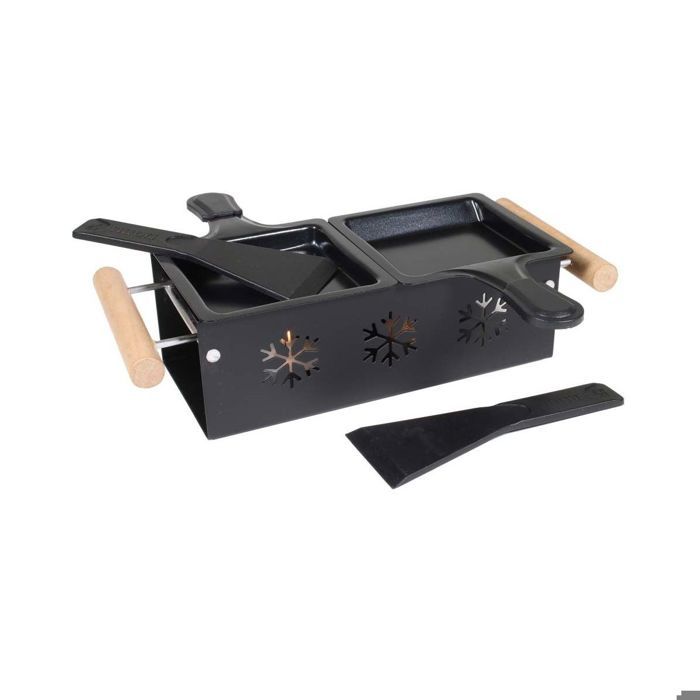 Raclette à la bougie Duo Noir