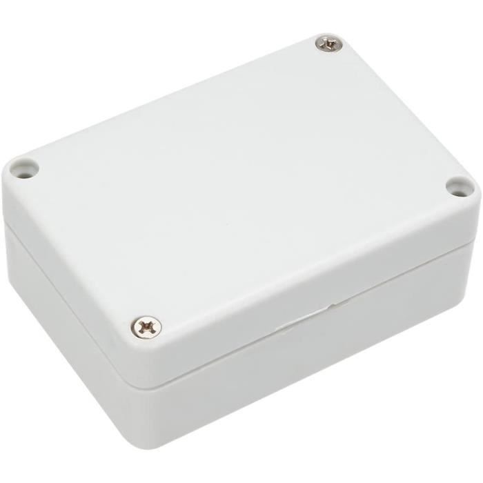 63mmx58mmx35mm (2.48x2.28x1.38Pouce) ABS Boîte Dérivation Universel