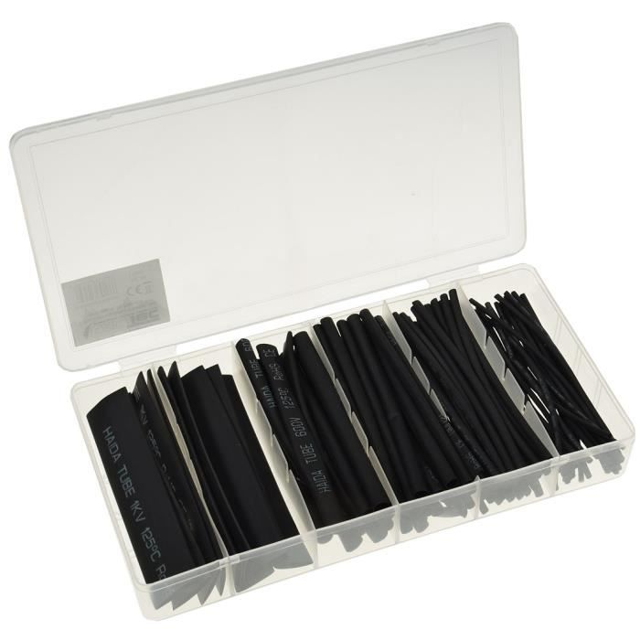 Assortiment De 800 Gaines Thermorétractables étanches 1-13mm Pour Fil