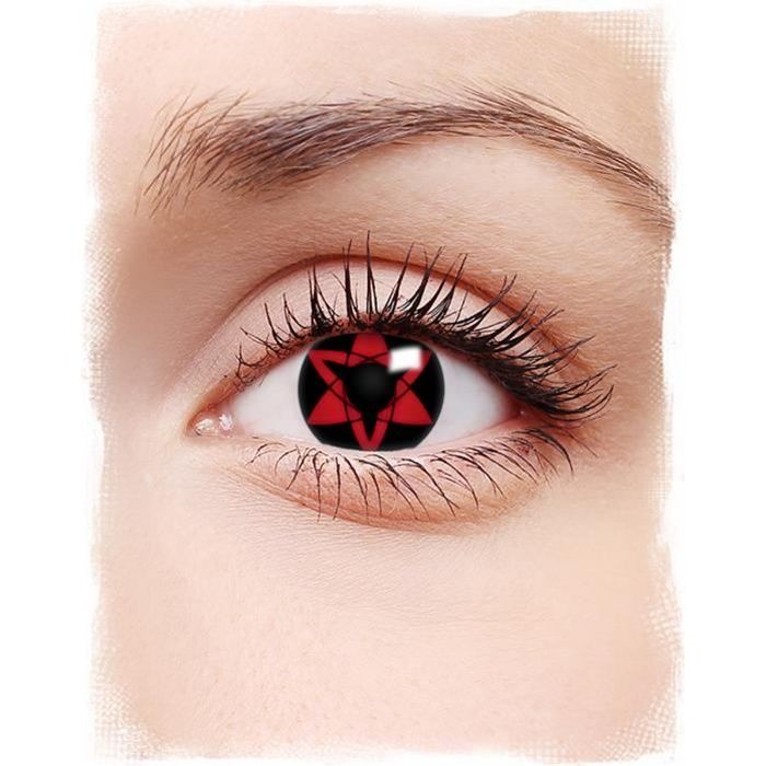 Lentille de contact sharingan Cdiscount
