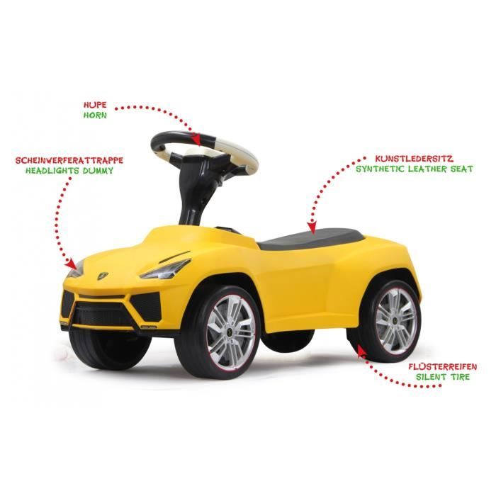 Kids Push Car Lamborghini Urus Jaune Cdiscount Jeux Jouets