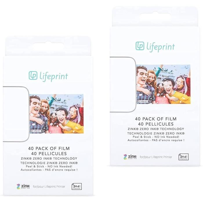 Lot De 10 Rouleaux De Papier Thermique Pour Appareil Photo Portable à Impression Instantanée Pour Enfants, 5,6 Cm X 6 M