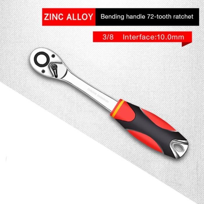 Jeu De Clés à Rayons Pour Moto - 10 Têtes (5.0 à 6.8 Mm) - Longueur 93 Mm - Aluminium CNC - Avec Étui