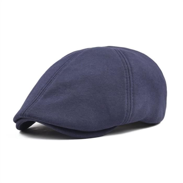 MEGAVOW Casquette Plate Homme Femme Baker Boy Rétro - Casquette Gavroche 8 Panneaux Souple Gatsby Newsboy Cap Chapeau