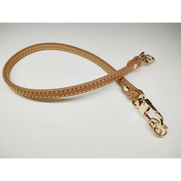 YIZWINS Bandoulière En Cuir Véritable Réglable - Sangle De Remplacement Pour Sacs - 1.2cm Largeur - 100-120cm Longueur