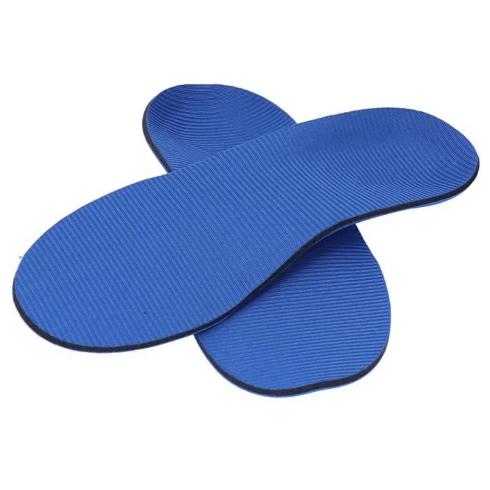 Semelles Orthopédiques Pour Pieds Plats - Correcteur De Posture - Adulte Noir
