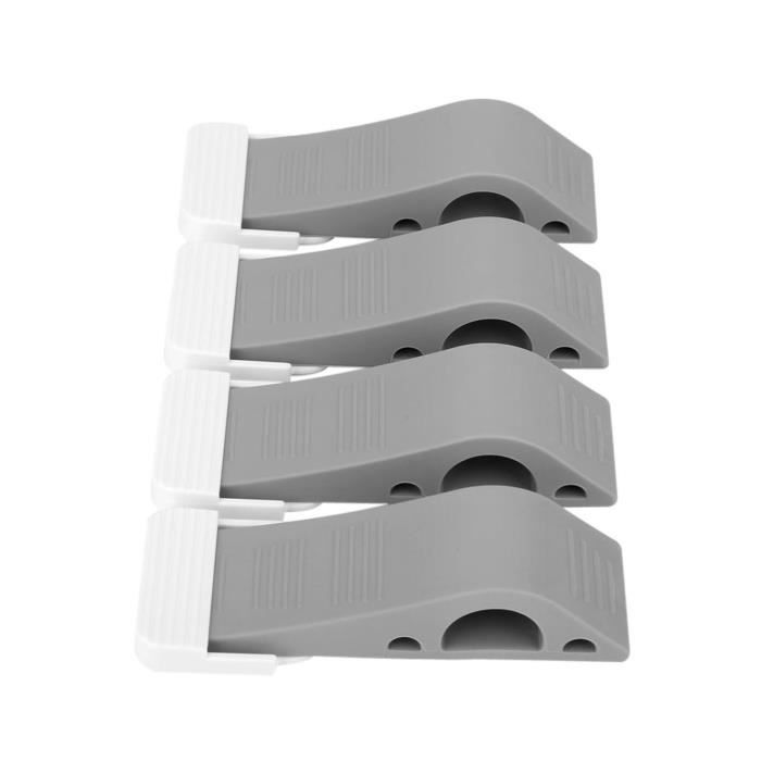 Arrêts De Portes, 6Pcs Antidérapante Cale Porte Au Sol Avec Hauteur