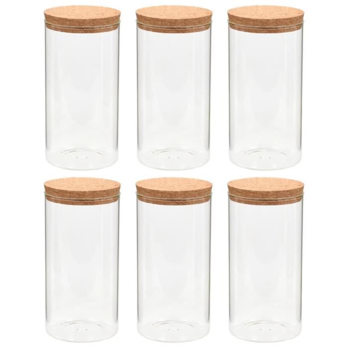 Lot De 6 Petits Pichets En Verre Avec Bec - Idéal Lait Maternel, Crème Et Sauces (Alipis)