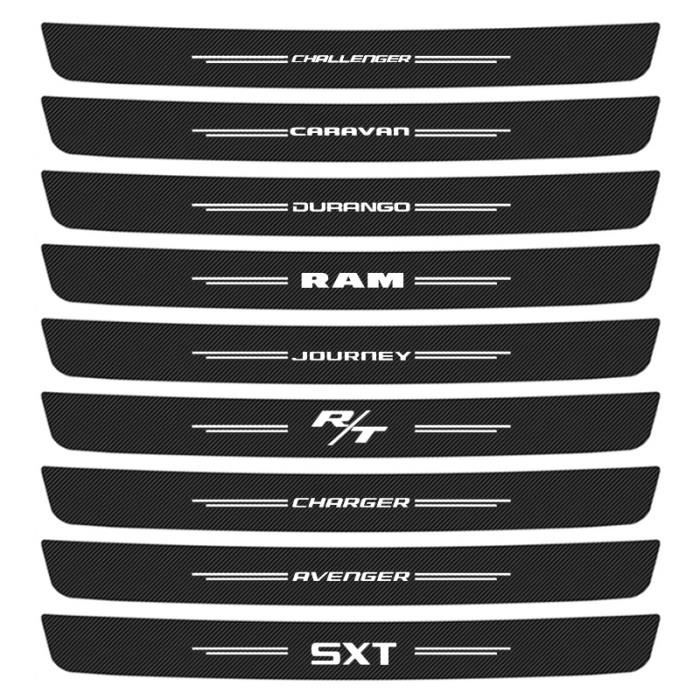 Protections Seuils De Porte & Pare-chocs Arrière Pour Chrysler 300C – Autocollants De Décoration & Protection – Kit Complet