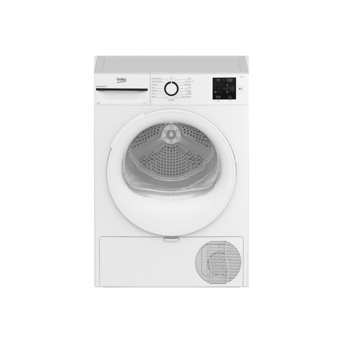 Sèche linge pompe à chaleur 60cm 9kg D14H19301 BEKO - vue 2