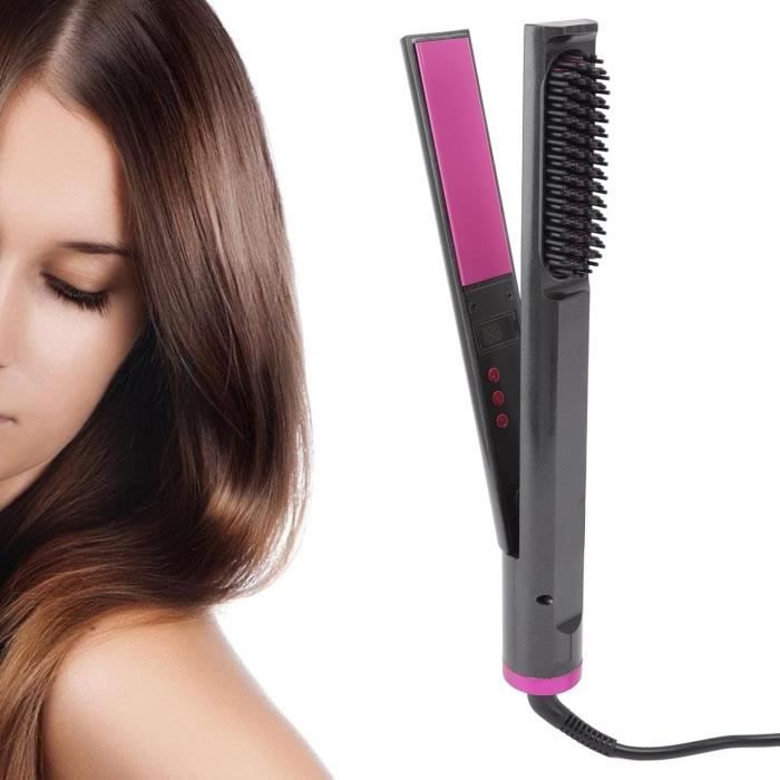 Nouveauté brosse chauffante lissante cheveux peigne électrique hair Nouveauté brosse chauffante lissante cheveux peigne électrique hair