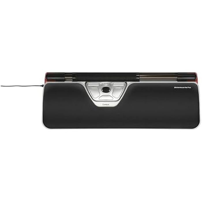 Souris Ergonomique - CONTOUR - RollerMouse Red Plus - Filaire - USB-C - Repose-poignets en mousse