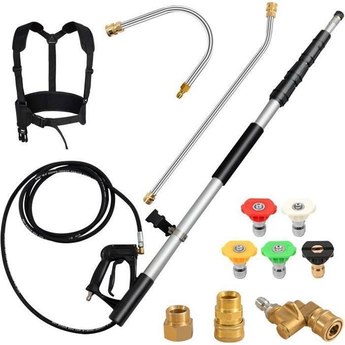 Nettoyeur Haute Pression 550 CM Rallonge T&eacute;lescopique